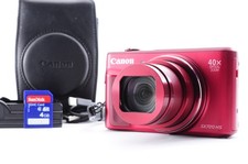 Canon PowerShot SX720 HS Red Exc 5 Digital Camera 16.1MP Z1973