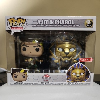 Funko Bakugan Ajit Pharol 2021 Pop! Vinyl 2-Pack Target Exclusive
