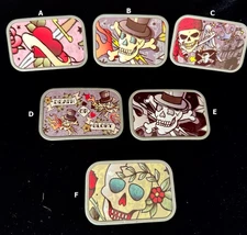 "BUCKLE DOWN" - Various Buckle Designs - Vintage