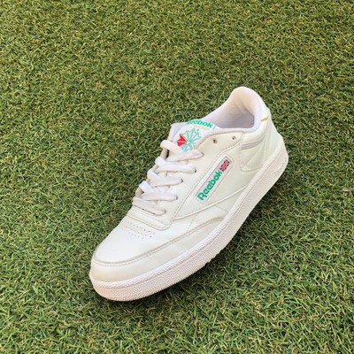 Reebok CLUB C 85 Women's Sneakers 24cm White Pre-owned, Comfortable