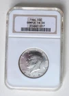 1964 Kennedy Silver Half 90% Silver BU NGC Sample Slab from the 90s