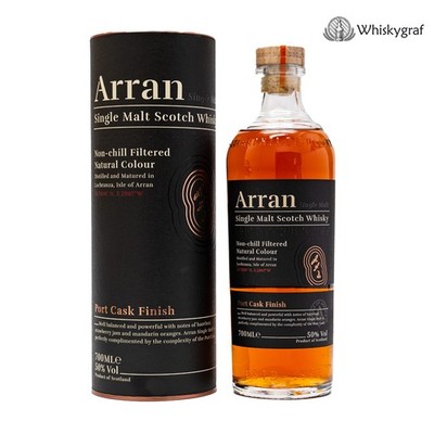 77,86 /L Arran Port Cask Finish Single Malt Scotch Whisky 50% vol - 0,7L