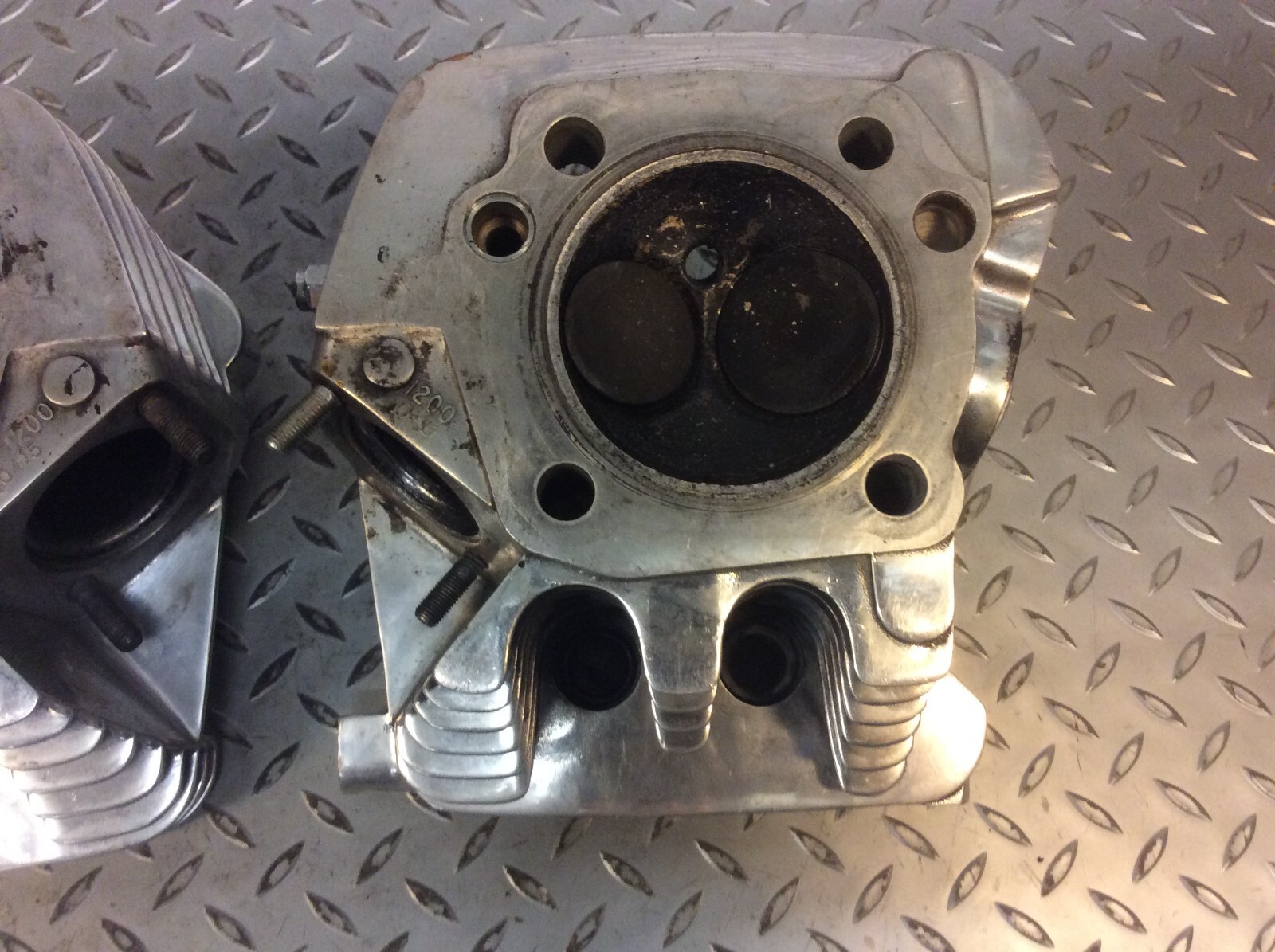 9103 Harley Davidson Sportster XL 1200 Nitrous Ported Cylinder Heads