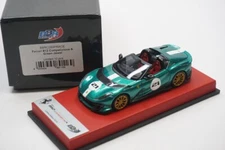 1/43 BBR FERRARI 812 COMPETIZIONE A GREEN JEWEL # 21 RED LEATHER BASE L10 N MR