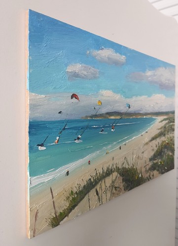 Camber Sands, England, oil painting - Picture 6 of 6