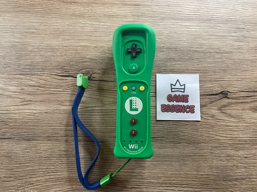 Manette WiiMote Luigi - Nintendo Wii - Mario Bros. Green - Motion Plus Intégré