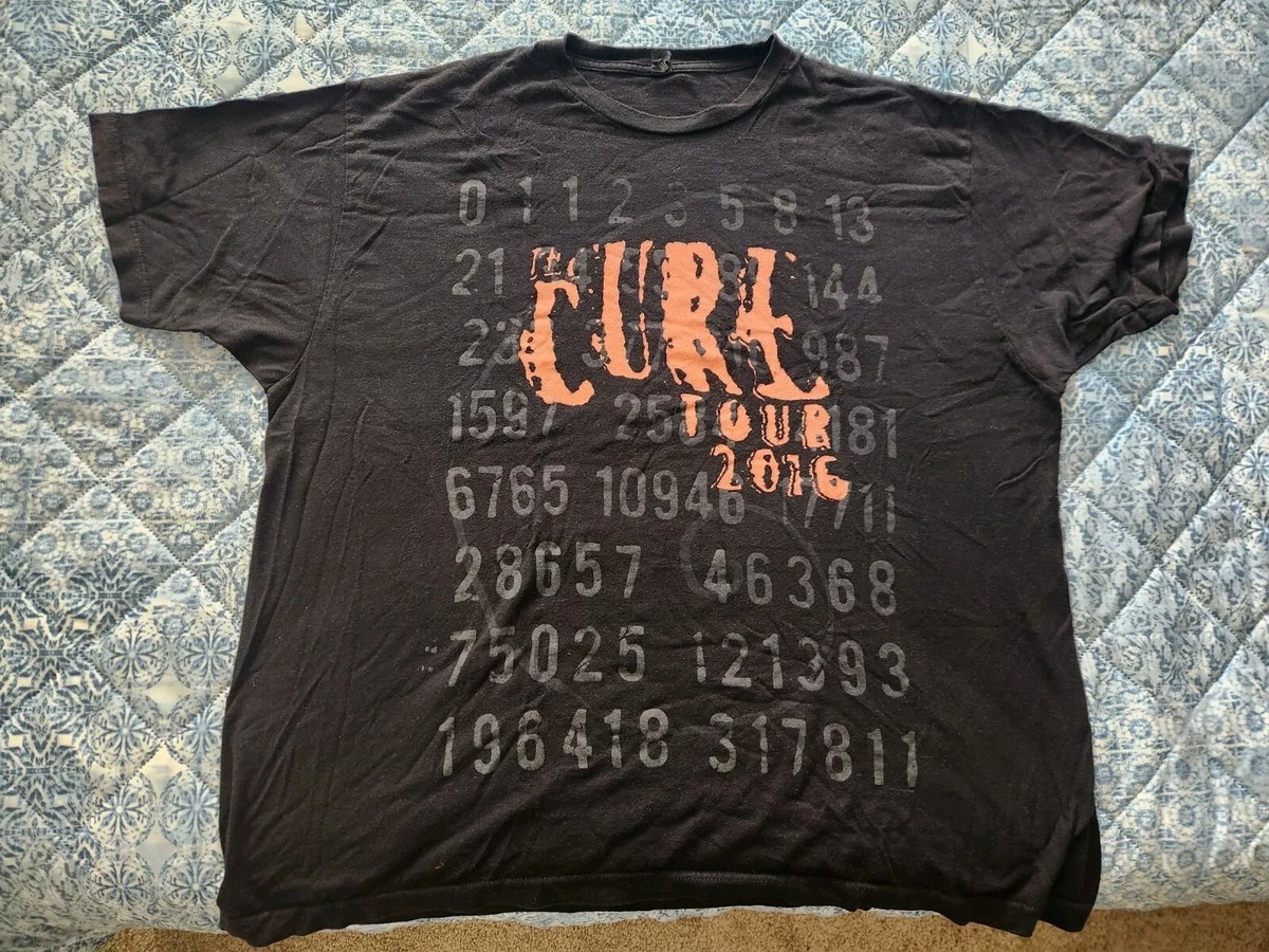 ^_^ The Cure Tour 2016 Concert Tshirt Size XXL - Authentic - Not A