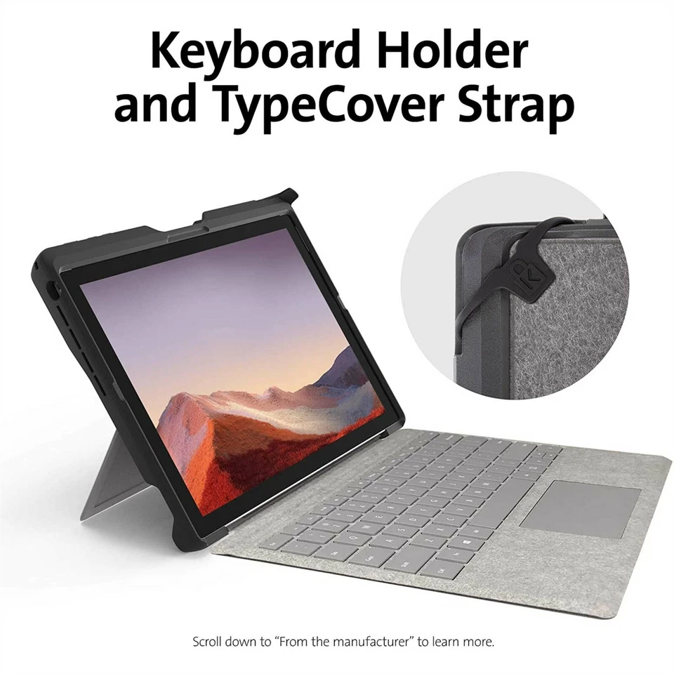 KENSINGTON CASE FOR MICROSOFT SURFACE PRO 7+ 7 6 5 4 BLACKBELT RUGGED NEW 97950 - Image 4 of 4