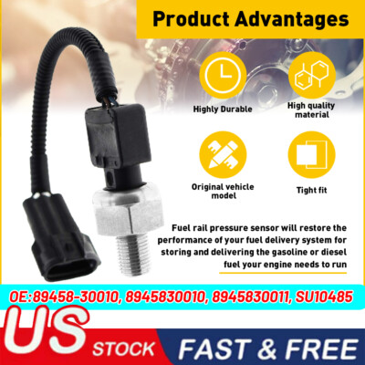 Fuel Pressure Sensor For Lexus IS250 IS350 GS300 GS350 GS430 GS450h 89458-30010