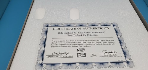 Action Brookfield 2002 CCTC Dale Earnhardt Jr. #3 Nilla Wafers Nutter Butter - Picture 9 of 9
