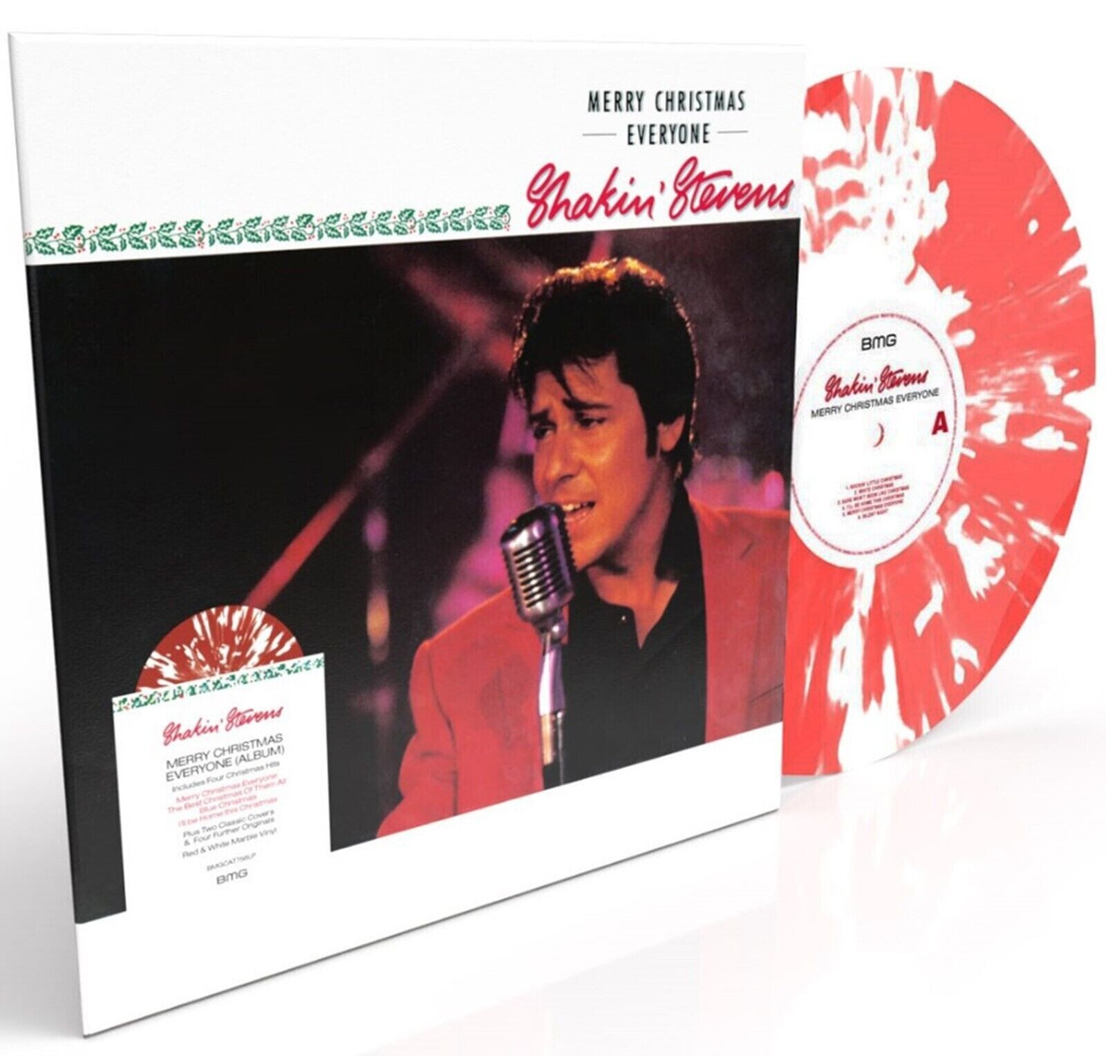 Stevens Shakin Merry Christmas Everyone Vinile Lp Colorato Rosso e Bianco Nuovo