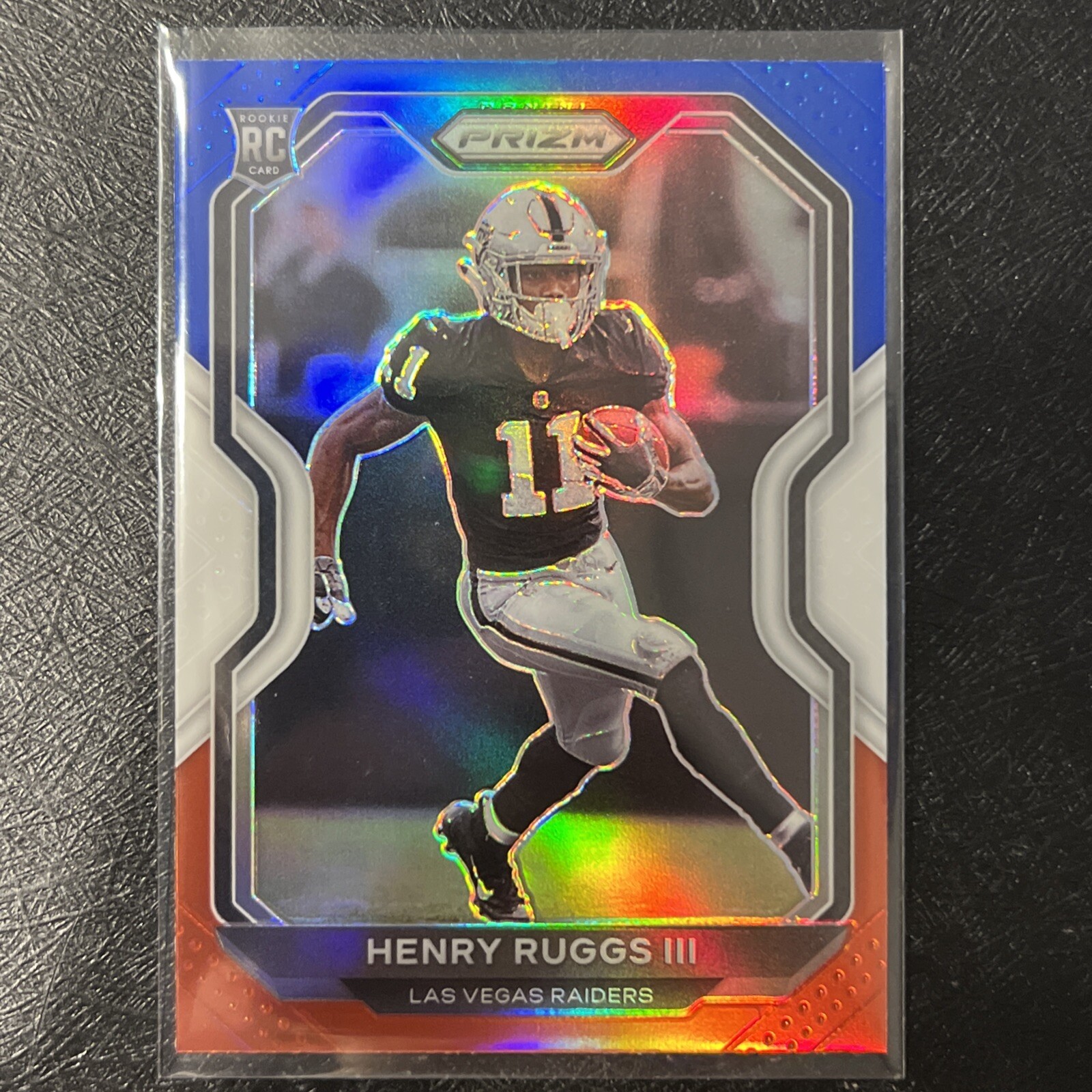 Henry Ruggs III Panini Prizm #372 Red/White/Blue