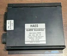 1997-2004 Porsche Boxster HAES Amplifier Amp 986.645.323.00 CABRIO M490 GENUINE