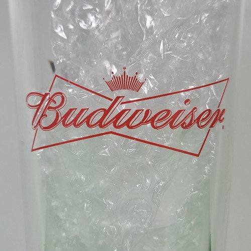 Vaso de cerveza coleccionable Budweiser: CLEVELAND CAVALIERS | BALONCESTO grabado en btm - Imagen 4 de 9