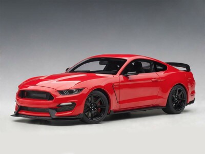 2017 FORD MUSTANG SHELBY GT350R RACING RED NO STRIPES 1:18 by