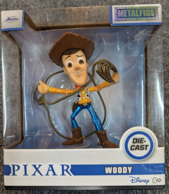 Disney Pixar Toy Story Woody Die Cast Metal Figure Jada Toys