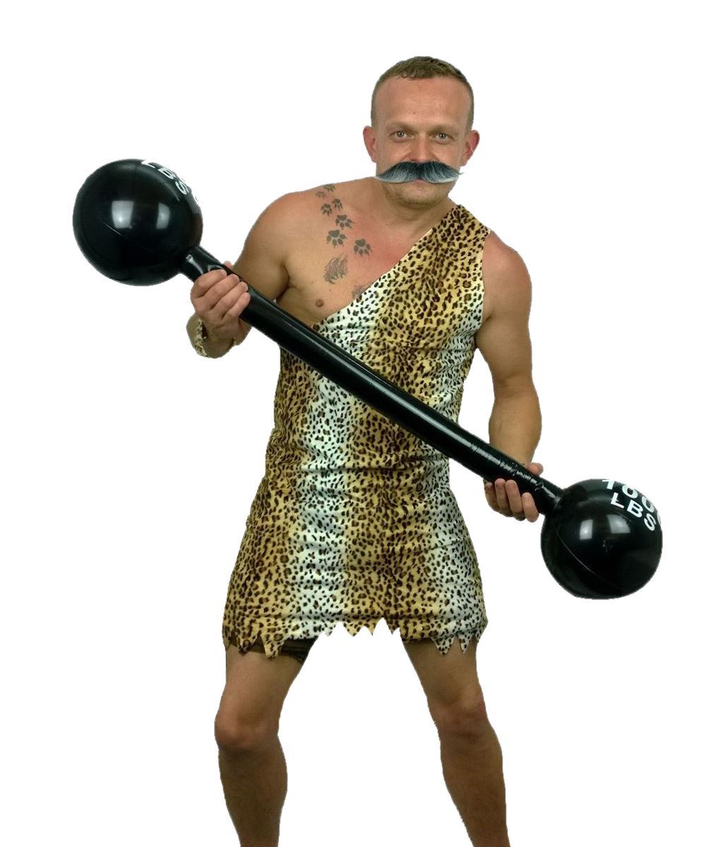 Adults Vintage Victorian Circus Carnival Strongman Fancy Dress