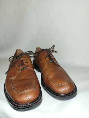 Men Bostonian 29079 Brown Apron Split Leather Lace Derby  display picture 2