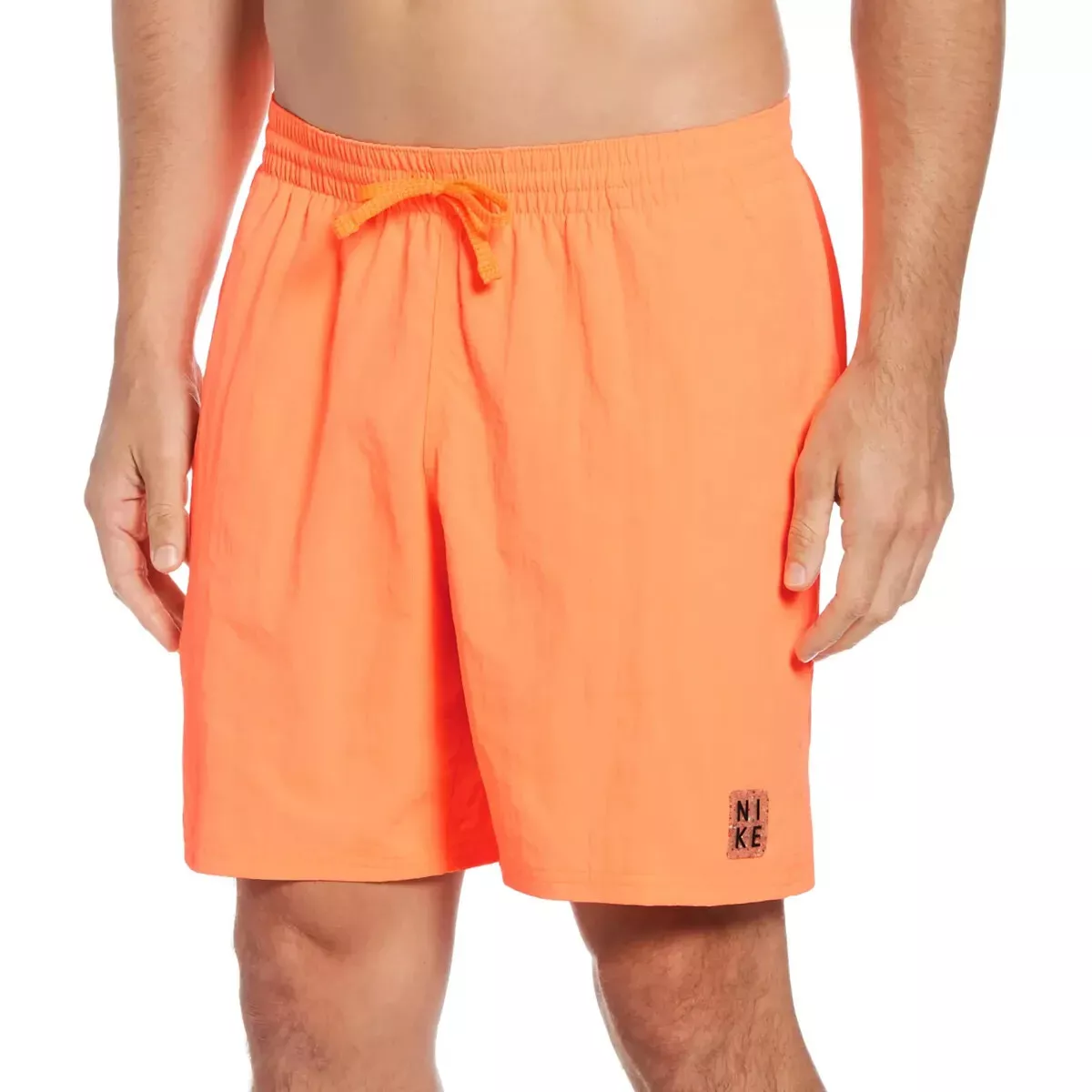 Nike solid swim shorts cheap