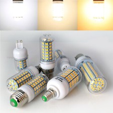 Wholesale LED Corn Light Bulbs E27, B22, BC, E14, G9, 5730 SMD, White, 220V