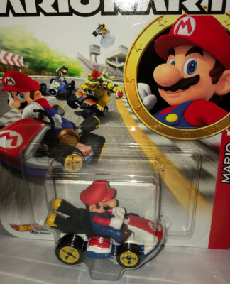 mario kart hot wheels wario