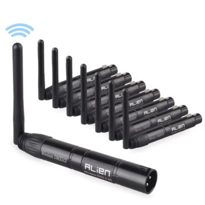 DMX512 Wireless Controller Empfänger Sender 2.4G ISM Diff Kommunikation Dista
