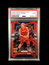 PSA 9 POP 12 Elena Delle Donne 2020 WNBA Prizm RUBY RED WAVE #6 Mystics