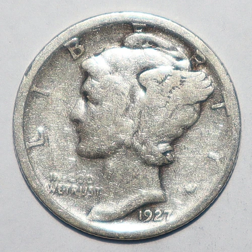 1927 S Mercury Dime FINE (S133)