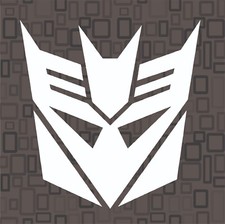 Transformers Decepticons Logo Vinyl Decal Sticker Car Laptop Office Decal
