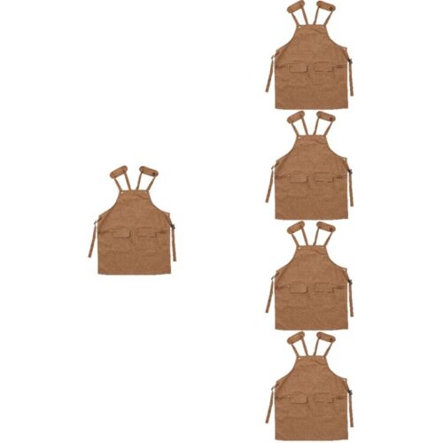 5 Pack Grill Apron Men´s Work Apron Atelier Apron Thickening-