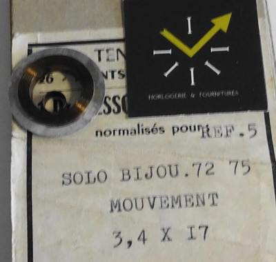 Ressort Pour Réveil Mécanique Solo 72-75 - Pièce De Rechange Générique - Neuf Sans Emballage