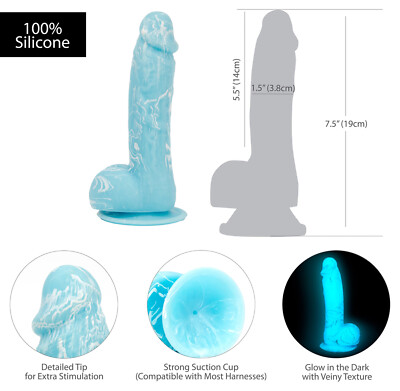 Realistic G-Spot Glow In The Dark Dildo Suction Cup Cock Female Adult Sex- Toys | eBay Realistic G-Spot Glow In The Dark Dildo Suction Cup Cock Female Adult Sex- Toys | eBay