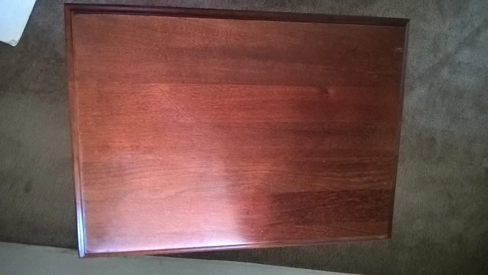 Mesa auxiliar Link Taylor Young Hinkle Accent reliquia muebles de madera maciza de caoba Foto 3 de 4