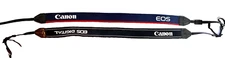CANON EOS DIGITAL CAMERA NECK or SHOULDER STRAP LOT . (2) CAMERA STRAPS ONLY