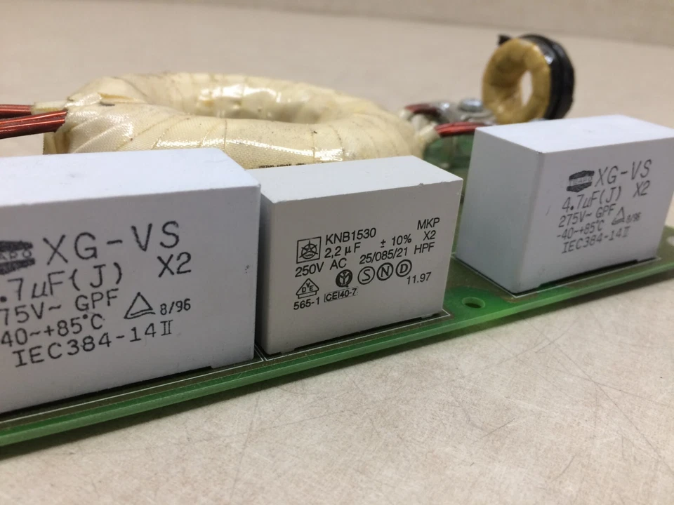 APC Symmetra 640-0428A Rev 4 Power Input Filter UPS PCB W/ Copper Coil - Image 3 of 4