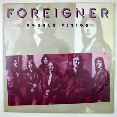 FOREIGNER Double Vision LP 1978 POP/ROCK  NM- NM-