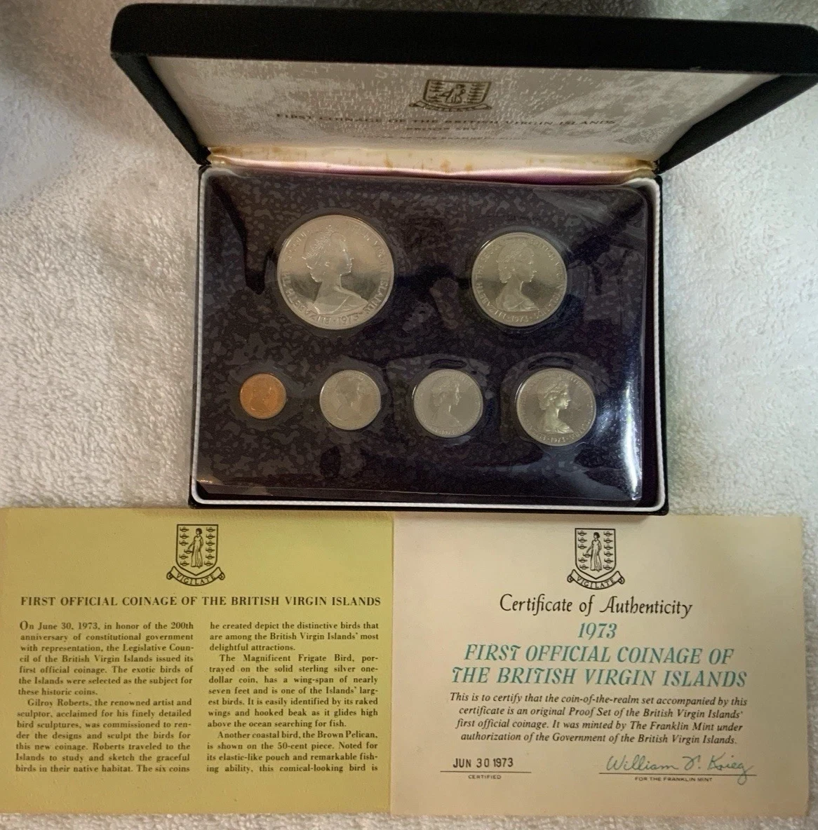 25+ 1973 British Virgin Islands Coins for sale | Updated Oct 2026