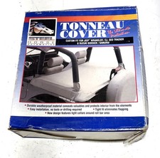 1992-1996 Jeep Wrangler Yj Steel Horse Canvas Tonneau Cover 721011 Gray Oer