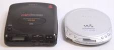 Lot of 2 Sony Walkman CD Players For Repair Walkman D-E220 & D-802K For Parts