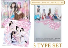 aespa KISS N TELL Limited Edition CD POSTER V...