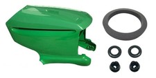 KIT cappa/isolatore/bush up/bassa adatto a John Deere AM132530 AM131759 M125828 LT150