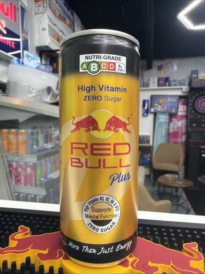 Red Bull Plus High Vitamin Zero Sugar Thailand 250ml Rar