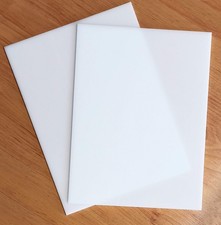 White Opal Acrylic Perspex Plastic 3mm,5mm Sheet Cut to Size Panel