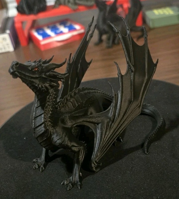 Dragon Figurines, Statue 3d Print