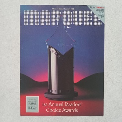 Marquee Magazine Readers' Choice Awards Best Picture Actress Actor Films Movies