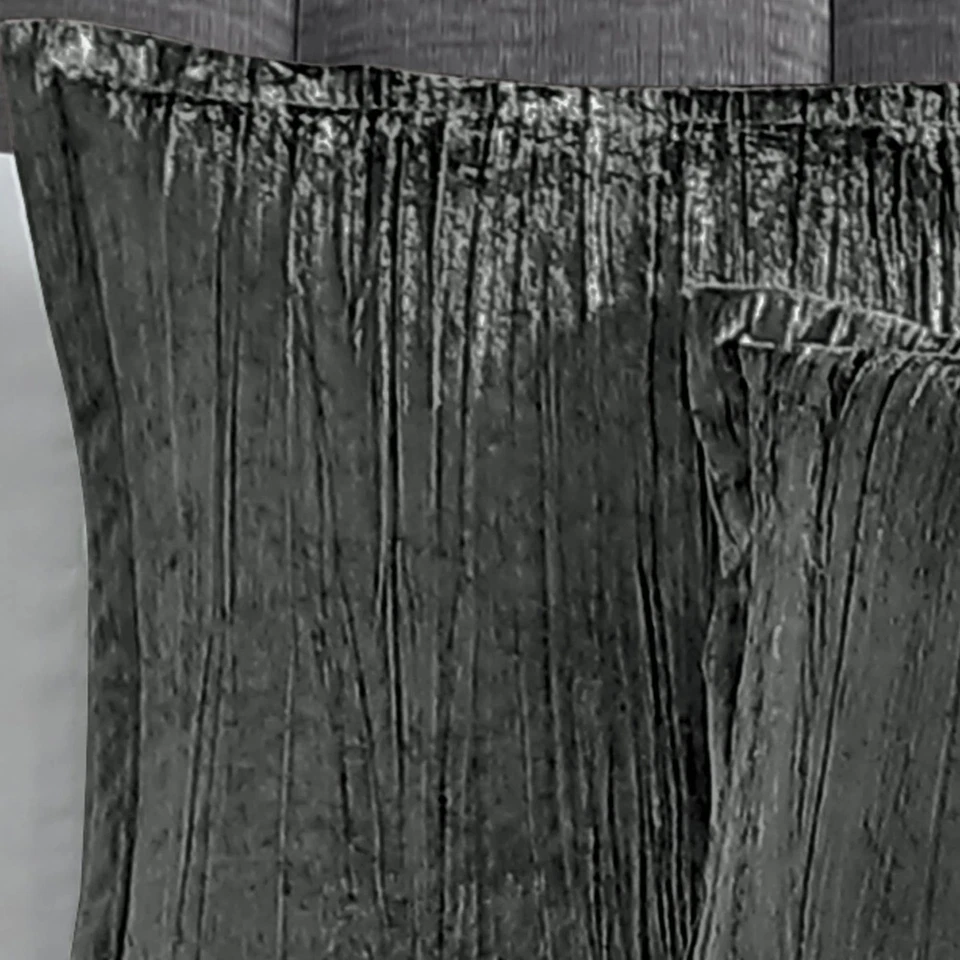 Turin Plush Comforter Set, King, Charcoal, 7-Piece Set - Image 3 of 4