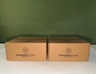 Brand New Dynaudio P4-C80 / 2 Speakers