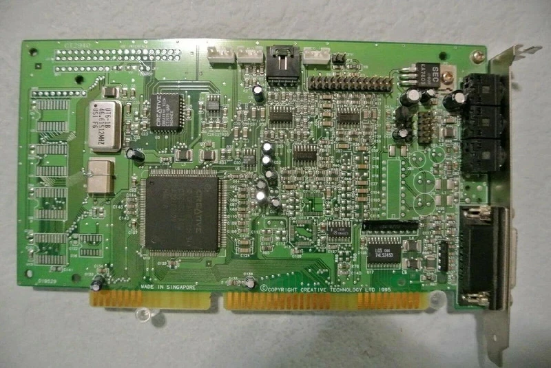 CT2940 creative labs 16BIT isa sound card bulk case - Image 4 of 4