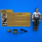 Vintage G.I. Joe Tiger Force Bazooka 3.75" action figure Hasbro 1988 Complete