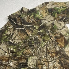 Game Winner RealTree APG Camo shirt Mens M Long Sleeve Vented Button Down